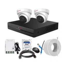 CP PLUS CCTV Combo Kit 2.4 MP Indoor & Outdoor with 4 Channel DVR, 2 Dome Camera, 4 Channel SMPS, 70 m Copper Cable, 2TB HDD & Connectors-image-27