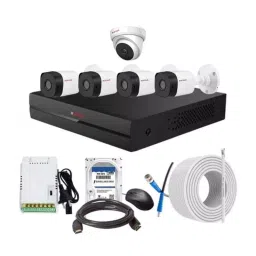 CP PLUS CCTV Combo Kit 2.4 MP Indoor & Outdoor with 8 Channel DVR, 4 Bullet 1 Dome Camera, 8 Channel SMPS, 70 m Cable, 1TB HDD & Connectors-image-85