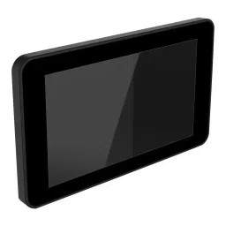 MULTICOMP PRO Raspberry Pi Enclosures & Cases ENCLOSURE, TOUCHSCREEN, ABS, BLACK, ASM-1900156-21-28