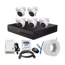 CP PLUS CCTV Combo Kit 2.4 MP Full HD Audio Indoor & Outdoor with 8 Channel DVR 5 Dome Camera, 8 Channel SMPS, 70 m Copper Cable 2 TB HDD & Connectors-image-55