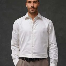 Rare Rabbit Off White Regular Fit Textured Shirt-picture-11