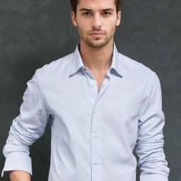 Rare Rabbit Blue Tailored Fit Checks Shirt-image-75