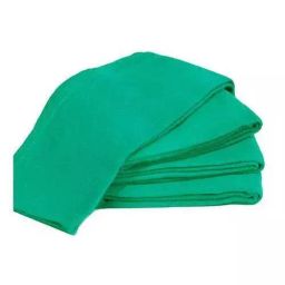 Skybound Green Disposable Cotton Face And Body Towel for Hospital Hotel 6C-ISGI-DQKH (Pack of 10)-36