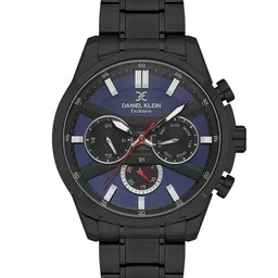 Daniel Klein Men Dial & Bracelet Style Straps Analogue Watch DK.1.13793-4-picture-8