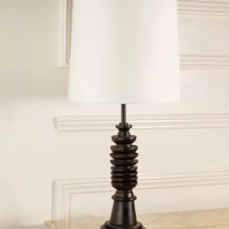 Whispering Homes Space Age Retro Lamp - White Shade-31