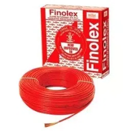 Finolex 6 Sq.mm 1 Core Halogen Free Flame Retardent (HFFR) Industrial Cable Red (90 m)-image-56