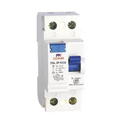 Cona TripRite Double Pole Residual Current Circuit Breaker 63A Current 30 mA White, 5263-28