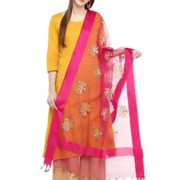 Dupatta Bazaar Pink Dupatta-image-88