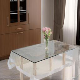 CASA-NEST Transparent 6-Seater Table Cover-10