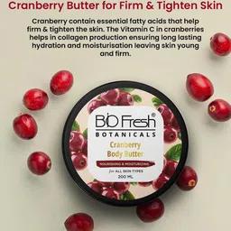 BIOFRESH Set Of 2 100% Vegan Cranberry Body Butter - 200 ml Each image 2