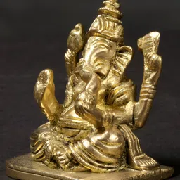 Exotic India Gold-Toned Religious Idol Showpiece-picture-48