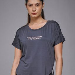 MKH Women Typography Printed Dri-FIT T-shirt-picture-24