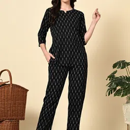 Ichaa Women Printed Night suit-image-86