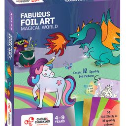 Chalk and Chuckles Fabulous Foil Art Magical World - Multicolor-10