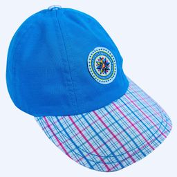 FS Kids Cheks Summer Cap - Blue-21