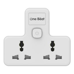 One Beat Mini Wall Socket Extension Board(WHITE)-picture-9