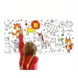 Baby Miniature Drawing Paper Roll for Kids, 30 x 300 cm Large Coloring Poster for Toddlers, Art Paper, Kids Coloring Drawing Paper Roll Best Birthday Gift-image-63