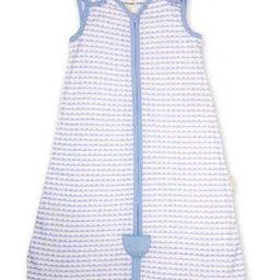 NINTARA BABY Lightweight, 100% Organic Cotton 0.5 TOG Small Sleep Sack Pack of 1 - Bumpy Skies-picture-18