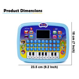 Toysire Educational Learning Computer for Kids, LED Display with Music, Alphabat ABC & 123 Learning Computer image 3