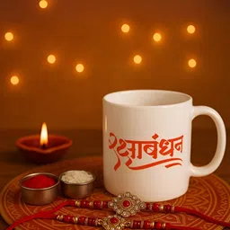 INTERNATIONAL GIFT White Printed Ceramic Glossy Mugs Set of Cups and Mugs-image-29