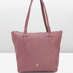 Baggit Checked PU Structured Shoulder Bag-image-1