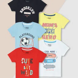 max Boys Typography 5 Printed T-shirt-picture-10