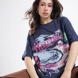 Stylecast X Hersheinbox Cool Touch Graphic Printed Oversized T-shirt-image-73
