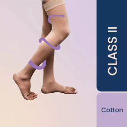 Sorgen SXCS2324 Beige Thigh length  Class 2 Medical Compression Stockings -XL-9