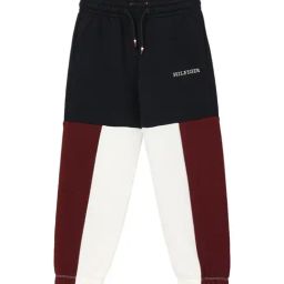 TOMMY HILFIGER Red White Blue Solid Archive Fit Track Pant-image-76