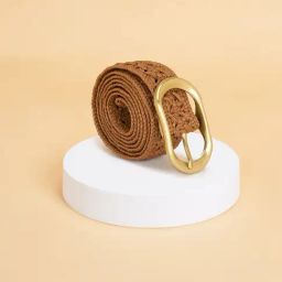 Forever Glam by Pantaloons Tan Embroidered Belts-picture-11