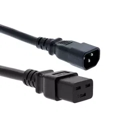 Mak World Server Power Extension Link Cord IEC C14 to C19 1.5 m Male-to-Female Black-4