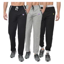 Vimal Jonney Multicolor Cotton Trackpants - Pack of 3-picture-42