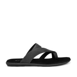 El Paso Men's Black Toe Ring Sandals-image-51