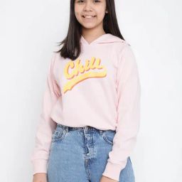 Lil Tomatoes Kids Pink Printed Full Sleeves Sweatshirt-picture-26