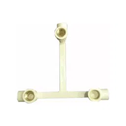 Topland 1.905 x 1.27 cm CPVC Brass Wall Mixer, 381TS101-3