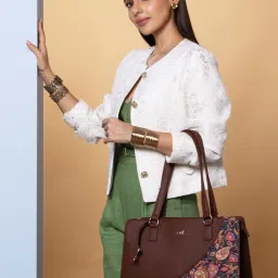 ZOUK Paisley Print Printed Tote Handbag image 1
