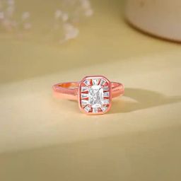 GIVA 925 Sterling Silver Rose Gold Ring for Women-image-61