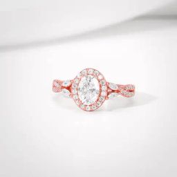 GIVA 925 Sterling Silver Rose Gold Ring for Women-image-84