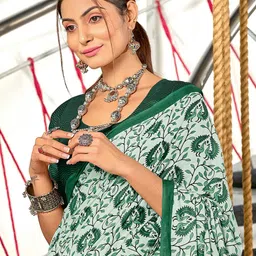 Pandadi Saree Printed Block Print Sarees image 3