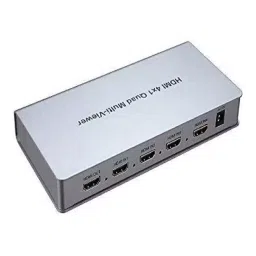 Techut 4X1 HDMI Quad Screen Real Time Multiviewer With HDMI Seamless Switcher (Silver)-31