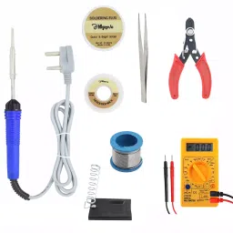 Hillgrove HGCM118 25W Electronic 8 in 1 Mobile Soldering Iron Equipment Tool Kit-6