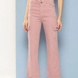 Aarika Pink Denim Solid Jeans-image-23
