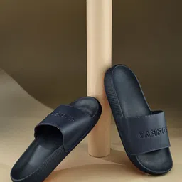 Campus Men Self Design Sliders-54