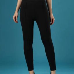 Globus Black Slim Fit Treggings-image-32