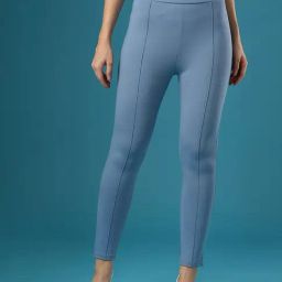 Globus Blue Slim Fit Treggings-image-45