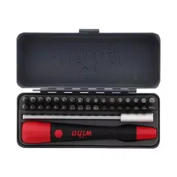 WIHA MICRO BIT SET, GOBOX PRECISION, 36PIECE, 75958-32