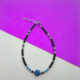 Arte Jewels 925 Sterling Silver Evil Eye Stone Bracelet for Women-image-95