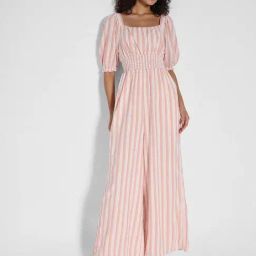 American Eagle Outfitters Pink Striped Jumpsuit-picture-36
