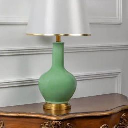 Whispering Homes Bowie Ceramic Table Lamp - Green-picture-30
