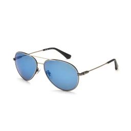 Police SPLL11K59K07BSG Blue UV Protected Pilot Sunglasses for Men-image-71